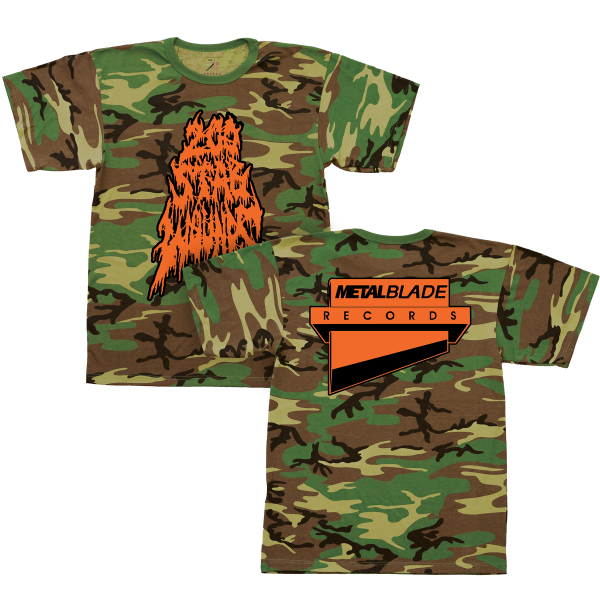 200 Stab Wounds - Woodland Camo Tee